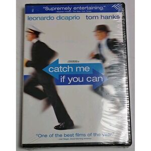 Catch Me If You Can DVD NEW SEALED Leonardo DiCaprio Tom Hanks Spielberg